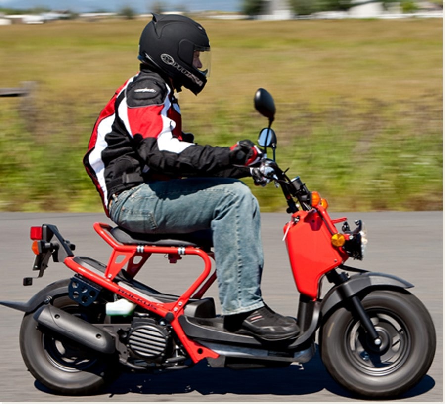 Moped driving course program information page